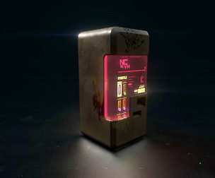 Cyberpunk 2077 Soda Vending Machine