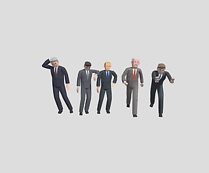 LowPoly Politicians 02