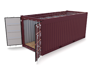 20ft Shipping Container Open Top no Cover