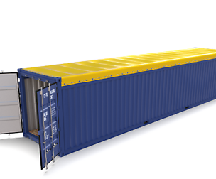 40ft Shipping Container Open Top 2