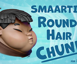 SMAARTIST Rounded Hair Chunks