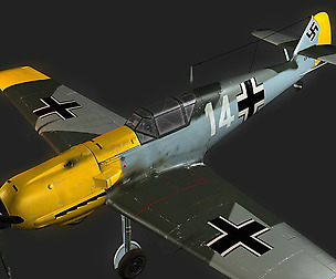 aircraft Messerschmitt Bf 109