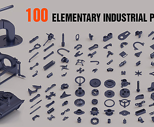 100 elementary industrial parts