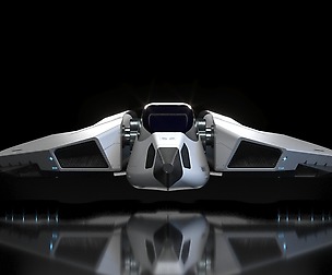 spaceship small 3D model