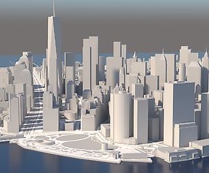 new york city 3d model 3D model