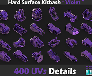 Sci-Fi Hard Surface Kitbash