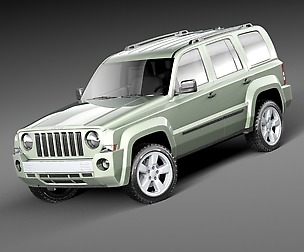 Jeep patriot 2008 hipoly
