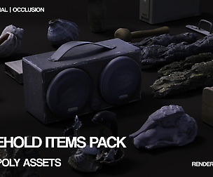 Free Household items pack | Photogrammetry