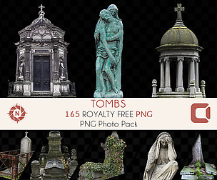 Tombs - PNG Photo Pack