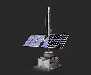 Solar Panel model 8K Textures