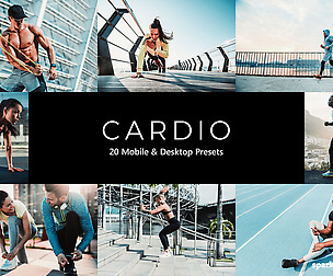 20 Cardio Lightroom Presets and LUTs