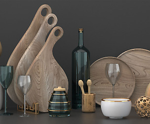 kitchen decorative set