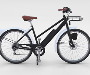 Electric Bicycle Black