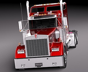 Kenworth W900 Sleeper Cab 2014