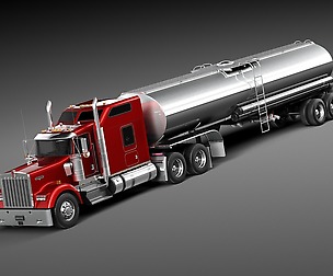 Kenworth W900 Sleeper Cab Tanker 2014