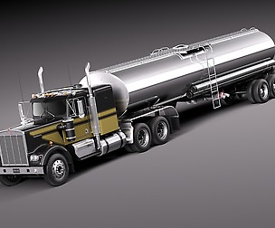 Kenworth W900 Tanker Truck 1974