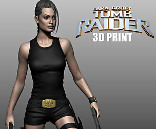 Lara Croft -Angelina Jolie Likeness
