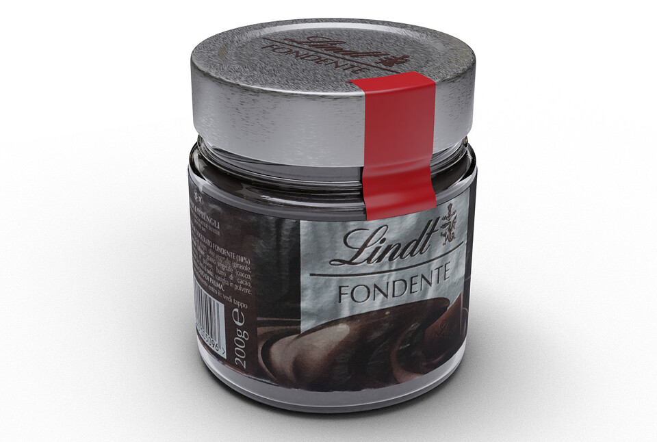 Lindt chocolate spread jar