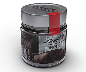 Lindt chocolate spread jar