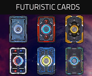 Futuristic Cards
