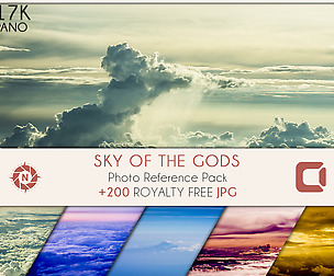 Sky of the Gods - Photo Reference Pack