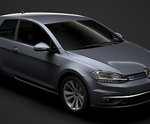 VW Golf TSI Bluemotion 3door Typ5G 2019