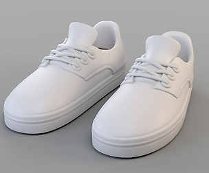 Cartoon Sand Shoes
