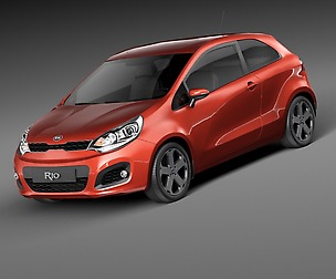 Kia rio 2012 3 door