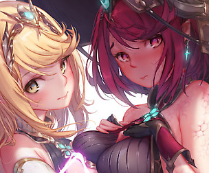 Pyra X Mythra Live Wallpaper