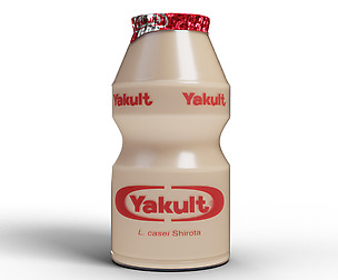 Yakult milk beverage