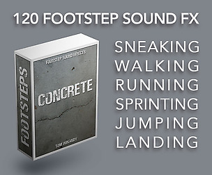 Footsteps Sound FX - Concrete / Rock
