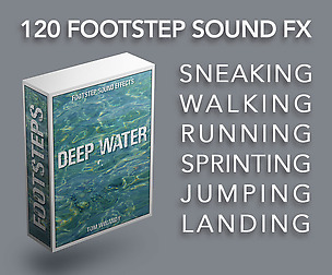 Footsteps Sound FX - Deep Water