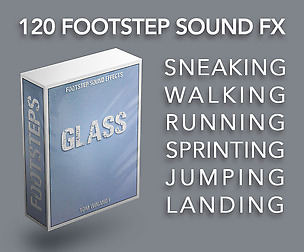 Footsteps Sound FX - Glass