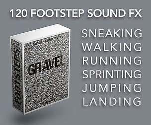 Footsteps Sound FX - Gravel
