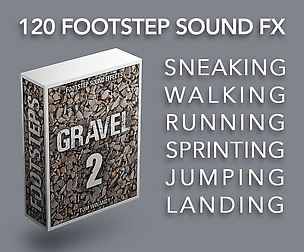 Footsteps Sound FX - Gravel 2