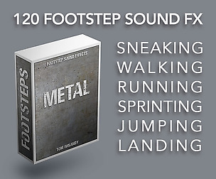 Footsteps Sound FX - Metal