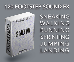 Footsteps Sound FX - Snow