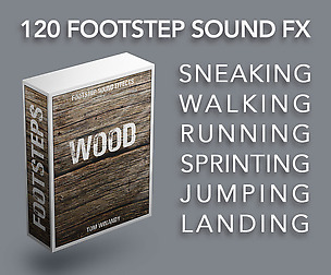 Footsteps Sound FX - Wood