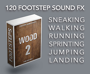 Footsteps Sound FX - Wood 2