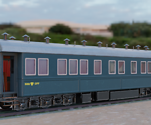 Steam Passengers Car