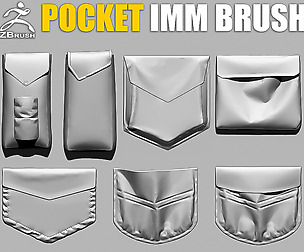 Pocket IMM Brush (ZBrush)