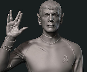 Spock Leonard Nimoy Bust