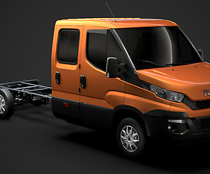 Iveco Daily Crew Cab L4 Chassis 2014