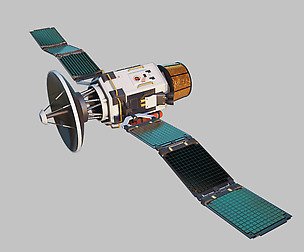 satellite game-ready model
