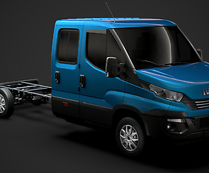 Iveco Daily Crew Cab L4 Chassis 2019