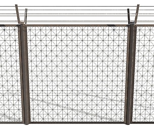 Low Poly Modular Fence 1