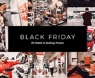 20 Black Friday Lightroom Presets and LUTs