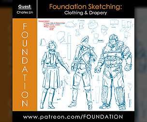 Foundation Sketching - Clothing and Drapery