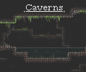 16x16 Huge Caverns tileset