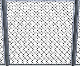 Low Poly Modular Fence 19
